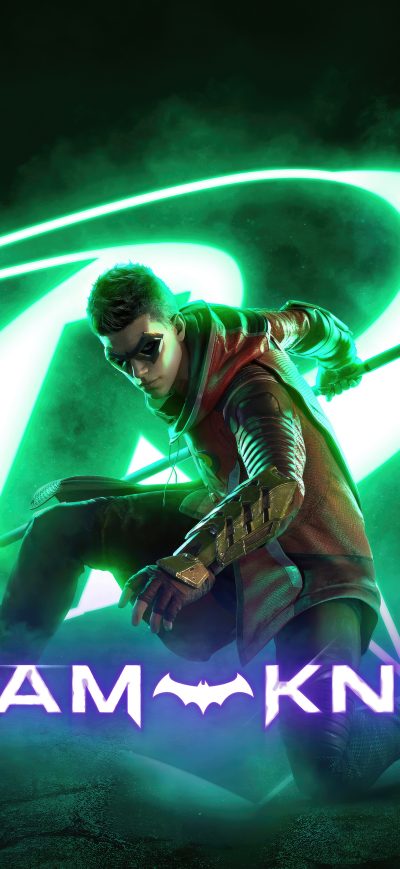 Fond d'écran iPhone Gotham Knights Robin 4k
