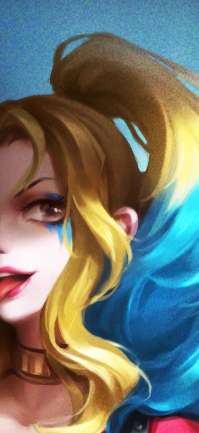 Fond d'écran Harley Quinn Innocent Girl sur iPhone