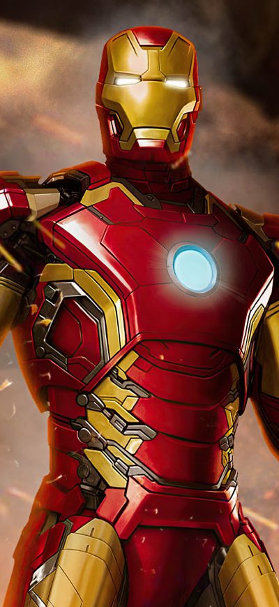 Fond d'écran iPhone Iron Man Tony Stark 4k