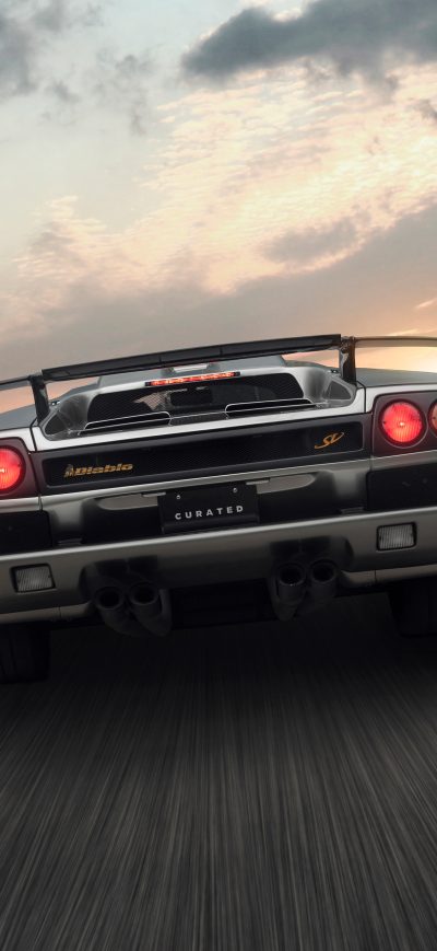 Fond d'écran iPhone Lamborghni Sv 4k Rear