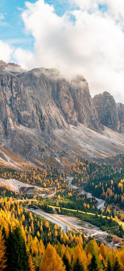 Fond d'écran iPhone Gardena Pass In Italy 5k