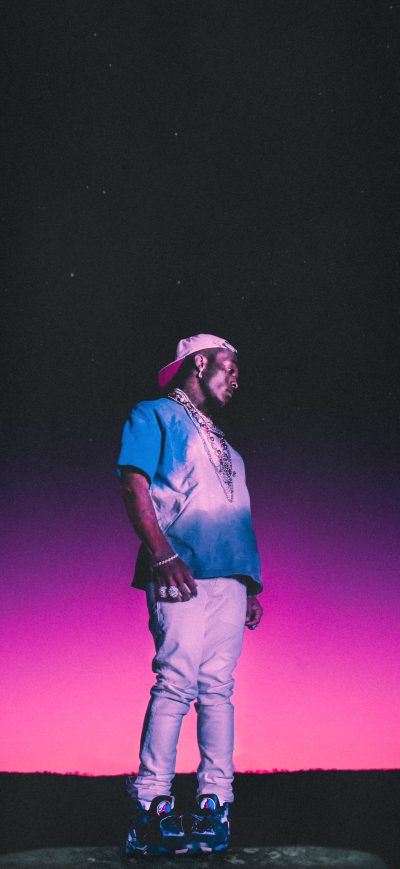 Fond d'écran LIL UZI VERT 5k sur iPhone