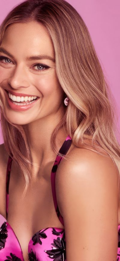 Fond d'écran iPhone Margot Robbie Vogue 2023