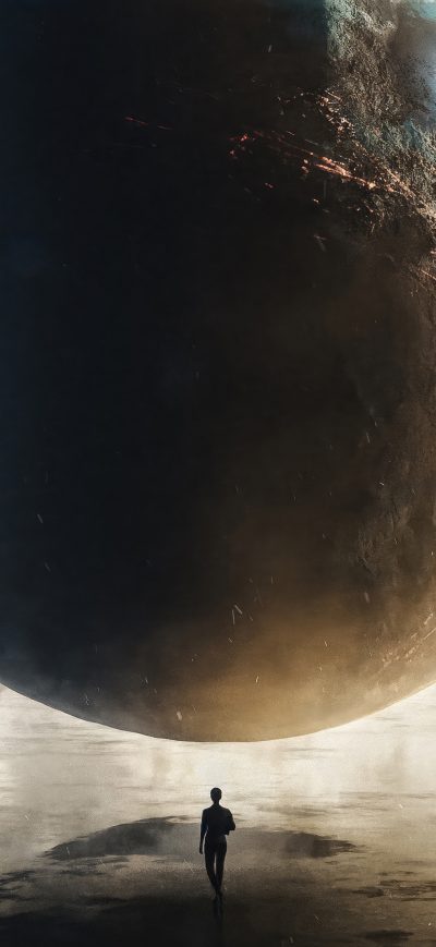 Fond d'écran iPhone Alignment Planet 4k