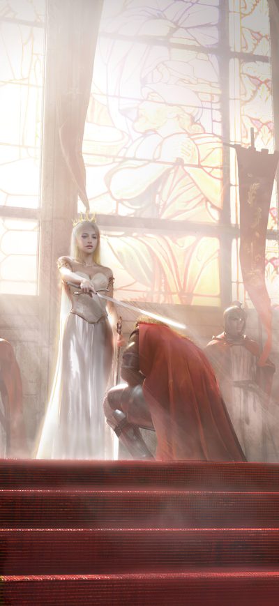 Fond d'écran iPhone Queen Blessings 4k