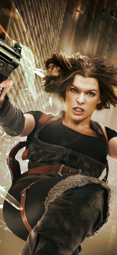 Fond d'écran Resident Evil Afterlife 4k sur iPhone