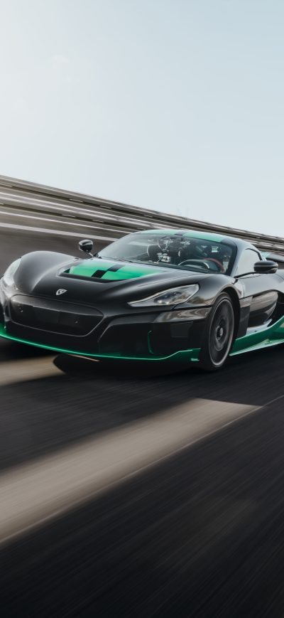 Fond d'écran iPhone Rimac Nevera 2023 8k