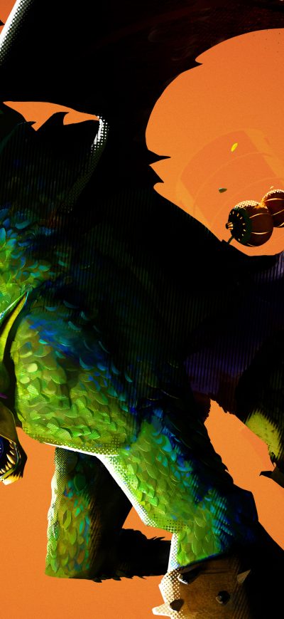 Fond d'écran iPhone Spiderman Into The Spider Verse Green Goblin 5k