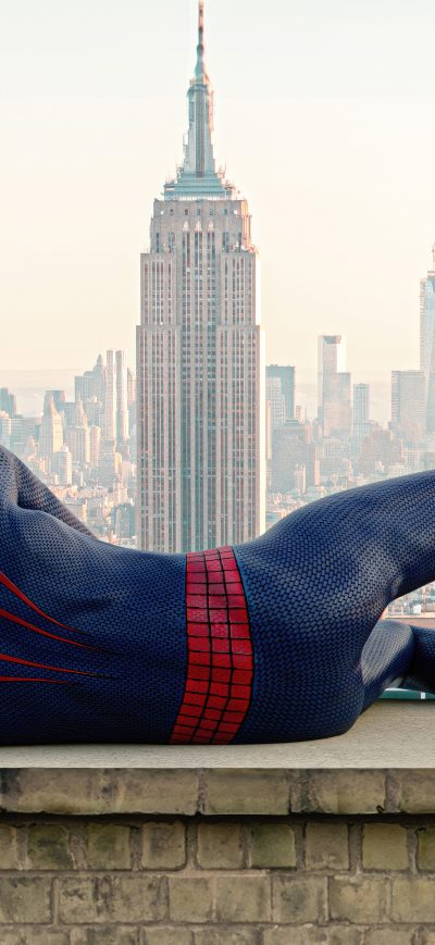 Fond d'écran iPhone Spiderman Aint Going Home Nyc