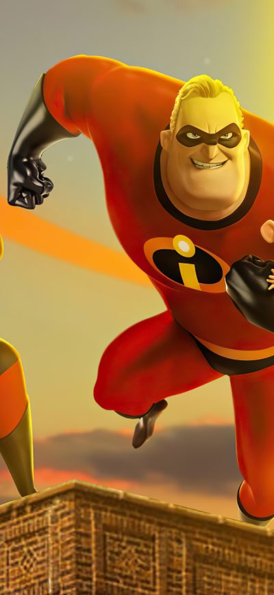 Fond d'écran iPhone The Incredibles 2 Team Up