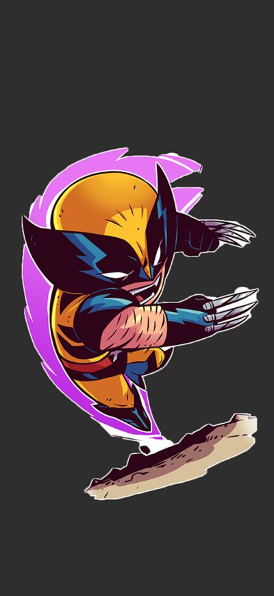 Fond d'écran iPhone Wolverine Digitalart