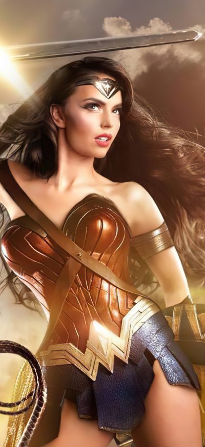 Fond d'écran iPhone 4k Wonder Woman 2020 Cosplay