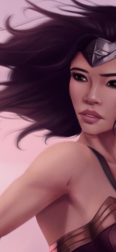Fond d'écran iPhone Artworks Of Wonder Woman