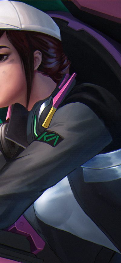 Fond d'écran iPhone Overwatch Dva Artwork HD