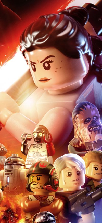Fond d'écran iPhone Lego Star Wars The Force Awakens
