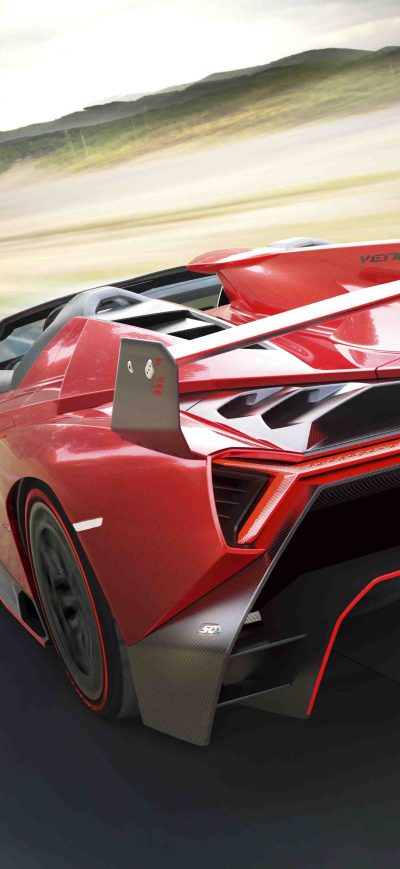 Fond d'écran iPhone Lamborghini Veneno Roadster Rear