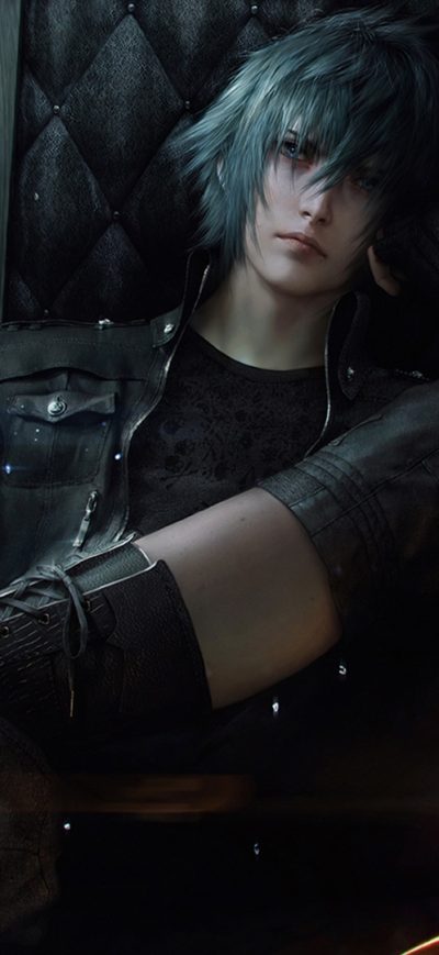 Fond d'écran Noctis Lucis Caelum sur iPhone