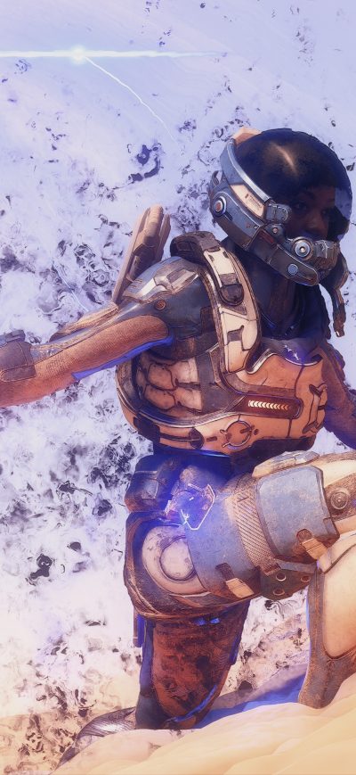 Fond d'écran iPhone Mass Effect Andromeda 2018 4k