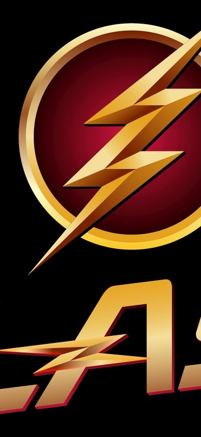 Fond d'écran iPhone The Flash Logo 4k