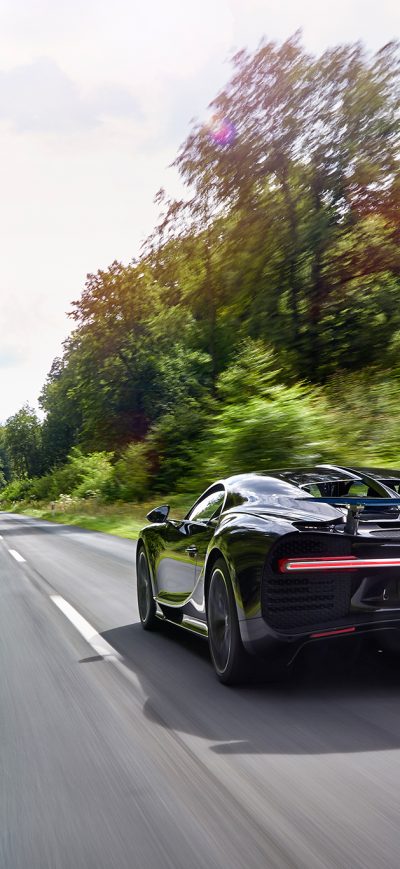 Fond d'écran iPhone Bugatti Chiron Rear