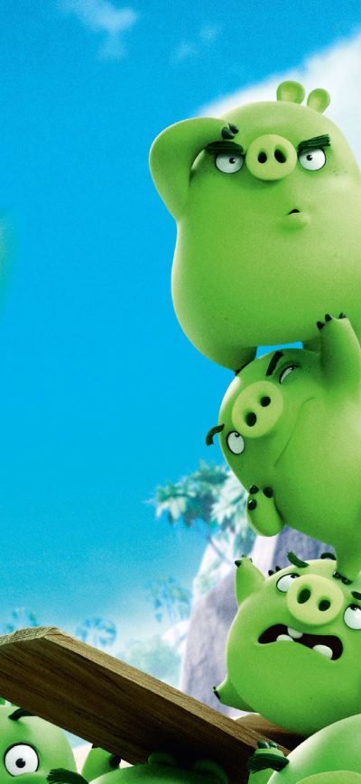 Fond d'écran iPhone Bad Piggies Angry Birds