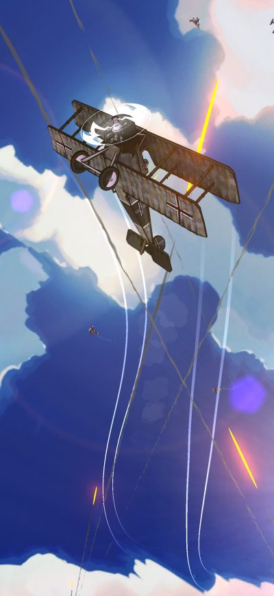 Fond d'écran iPhone Skies Of Fury Dx 4k