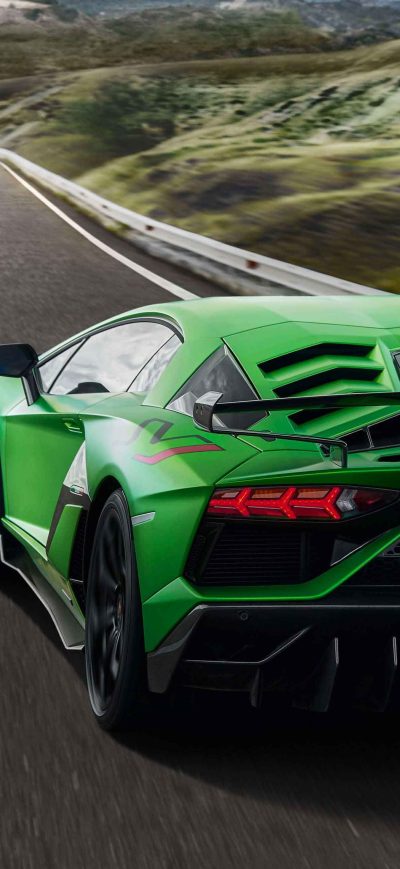 Fond d'écran iPhone Lamborghini Aventador S LP740 4 5k