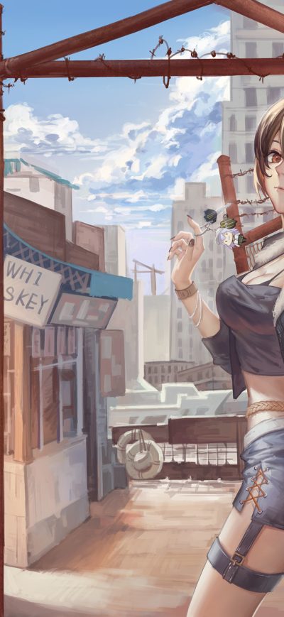 Fond d'écran Kantai Collection Video Game sur iPhone