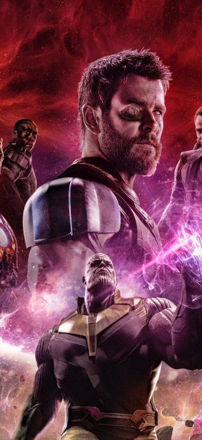 Fond d'écran iPhone Avengers Infinity War 2018 Fan Made Art