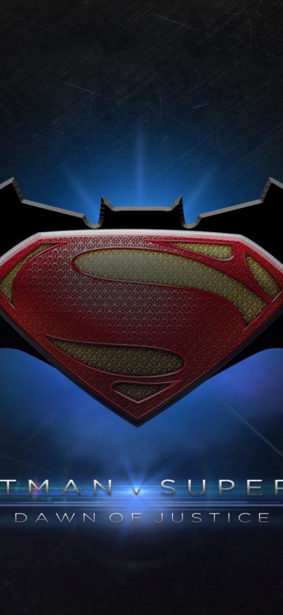 Fond d'écran iPhone Batman vs Superman Logo