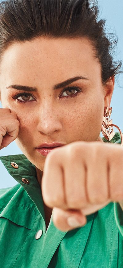 Fond d'écran iPhone Demi Lovato Instyle Magazine 2018