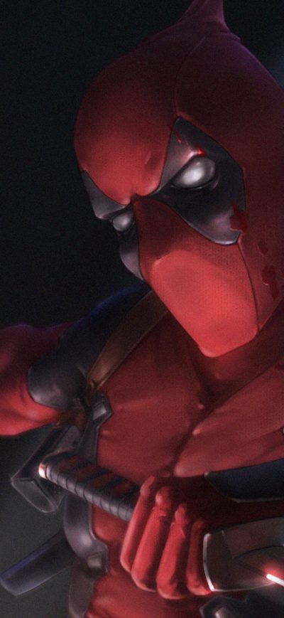 Fond d'écran iPhone Deadpool With Sword