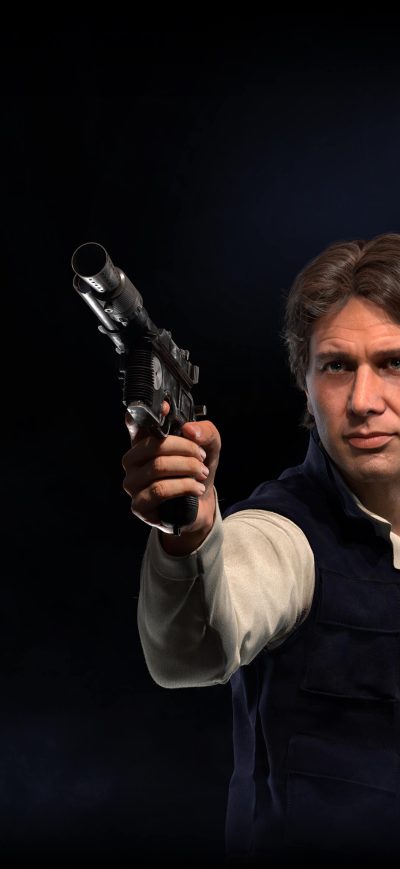 Fond d'écran iPhone Han Solo Star Wars Battlefront II