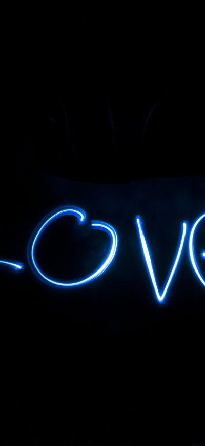 Fond d'écran iPhone Love Long Exposure Typography