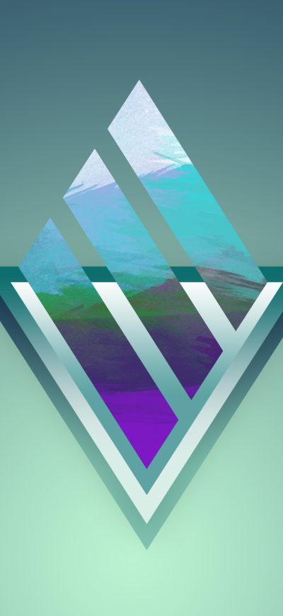 Fond d'écran iPhone Abstract Triangle Background