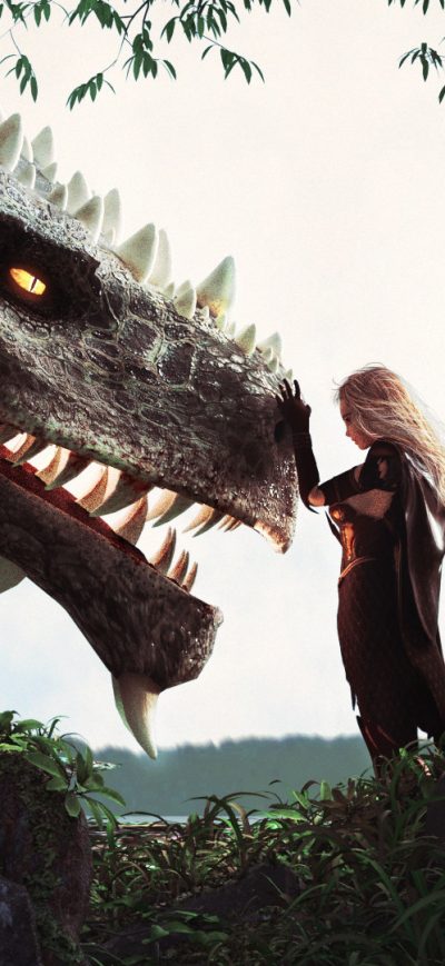 Fond d'écran iPhone Dragon Queen