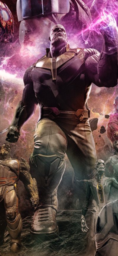 Fond d'écran iPhone Avengers Infinity War 2018 Artwork Fan Made