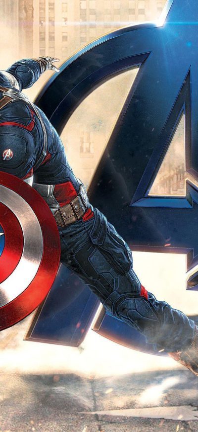 Fond d'écran iPhone Captain America Avengers Artwork