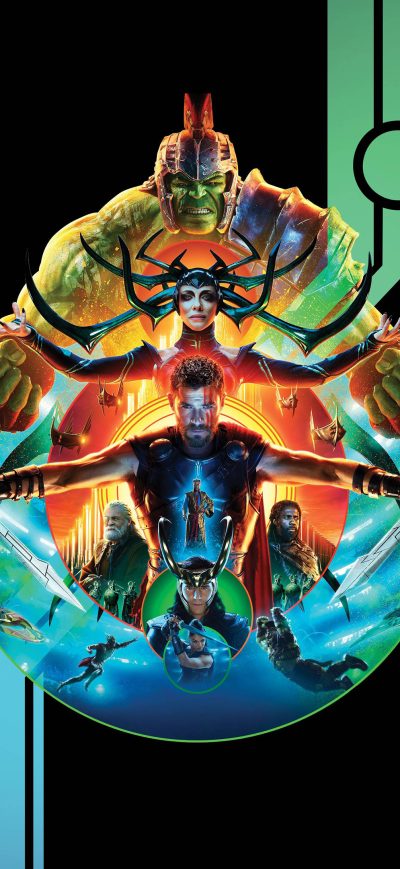 Fond d'écran iPhone Thor Ragnarok 4k