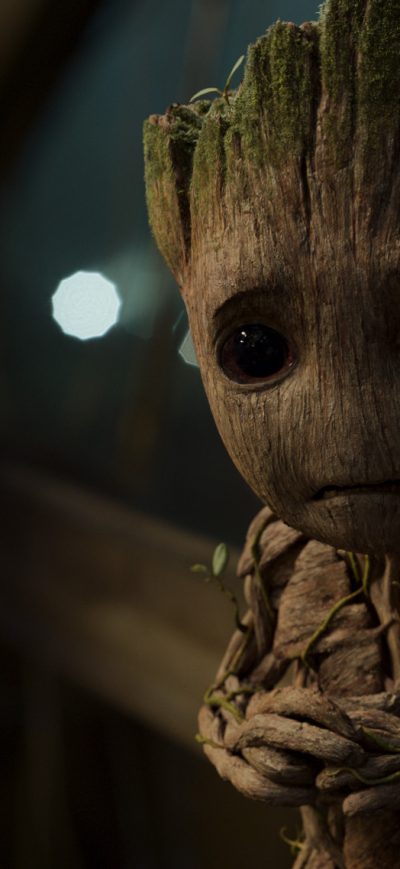 Fond d'écran iPhone Baby Groot In Guardians of the Galaxy Vol 2