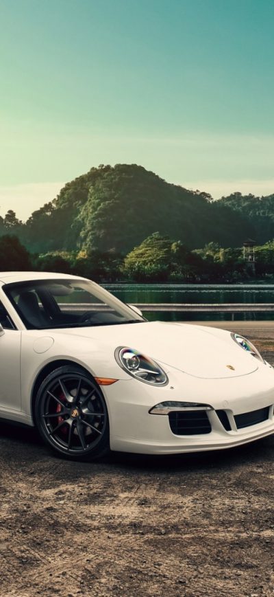 Fond d'écran Porsche sur iPhone