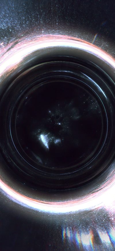Fond d'écran iPhone Black Hole Abstract 4k