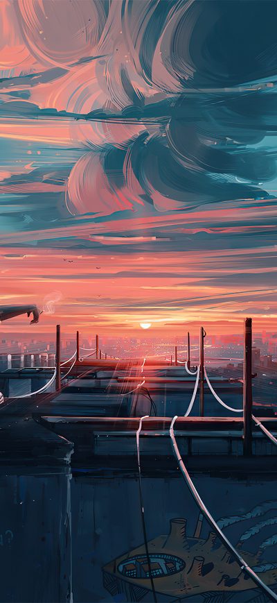 Fond d'écran Far From Tomorrow sur iPhone