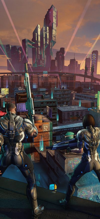 Fond d'écran Crackdown E3 2017 sur iPhone