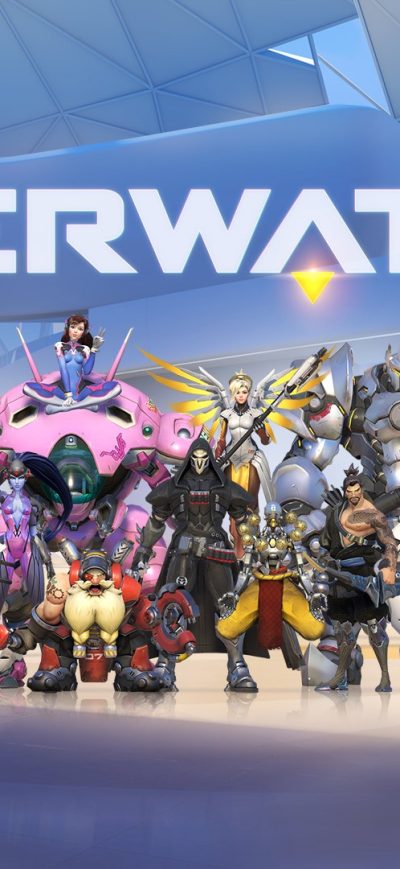 Fond d'écran iPhone Overwatch Game All Heroes
