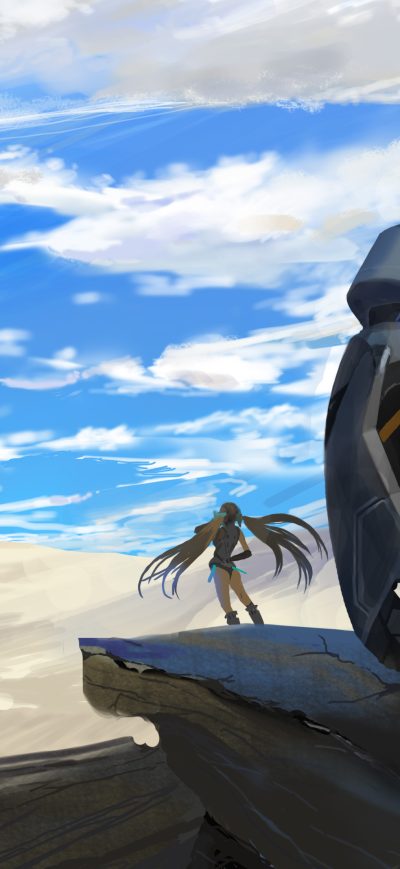 Fond d'écran iPhone Anime Angela Balzac Expelled From Paradisescience Fiction