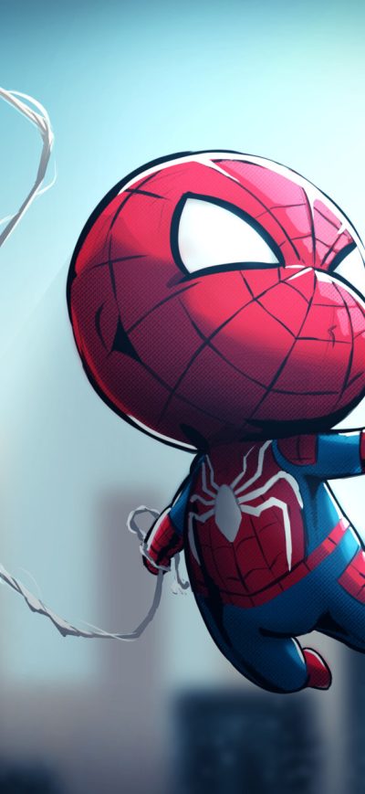 Fond d'écran iPhone Chibi Spiderman
