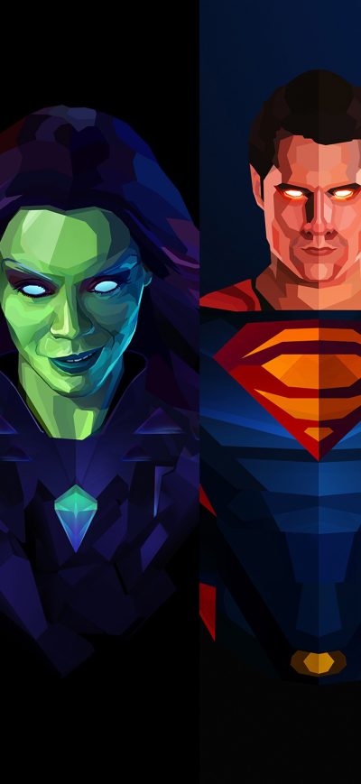 Fond d'écran iPhone Marvel And Dc Artwork
