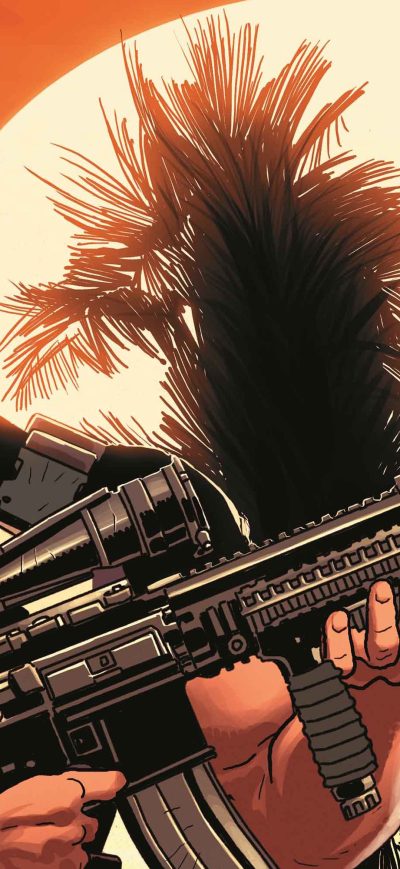 Fond d'écran iPhone The Punisher Art 4k