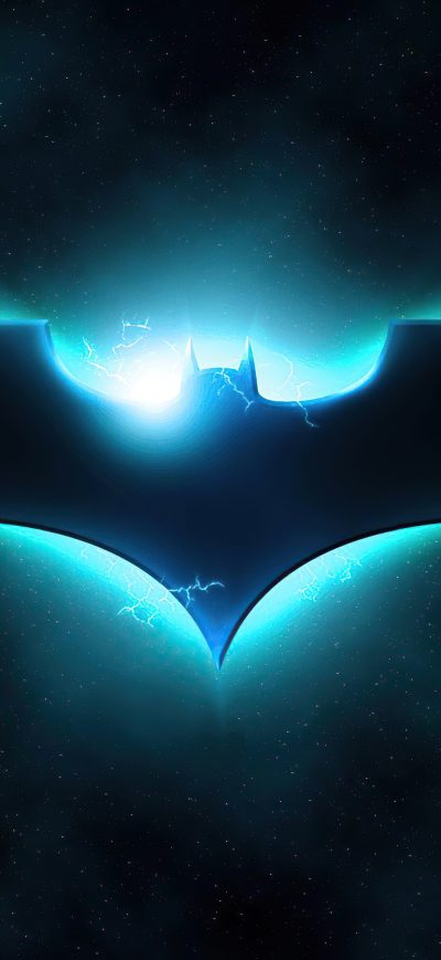 Fond d'écran iPhone The Dark Knight Logo 4k